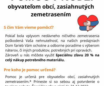 Aktuality / Pomoc občanom v núdzi 