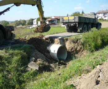 Fotogaléria / Rúrový priepust miestnych komunikácií vetva C 2011